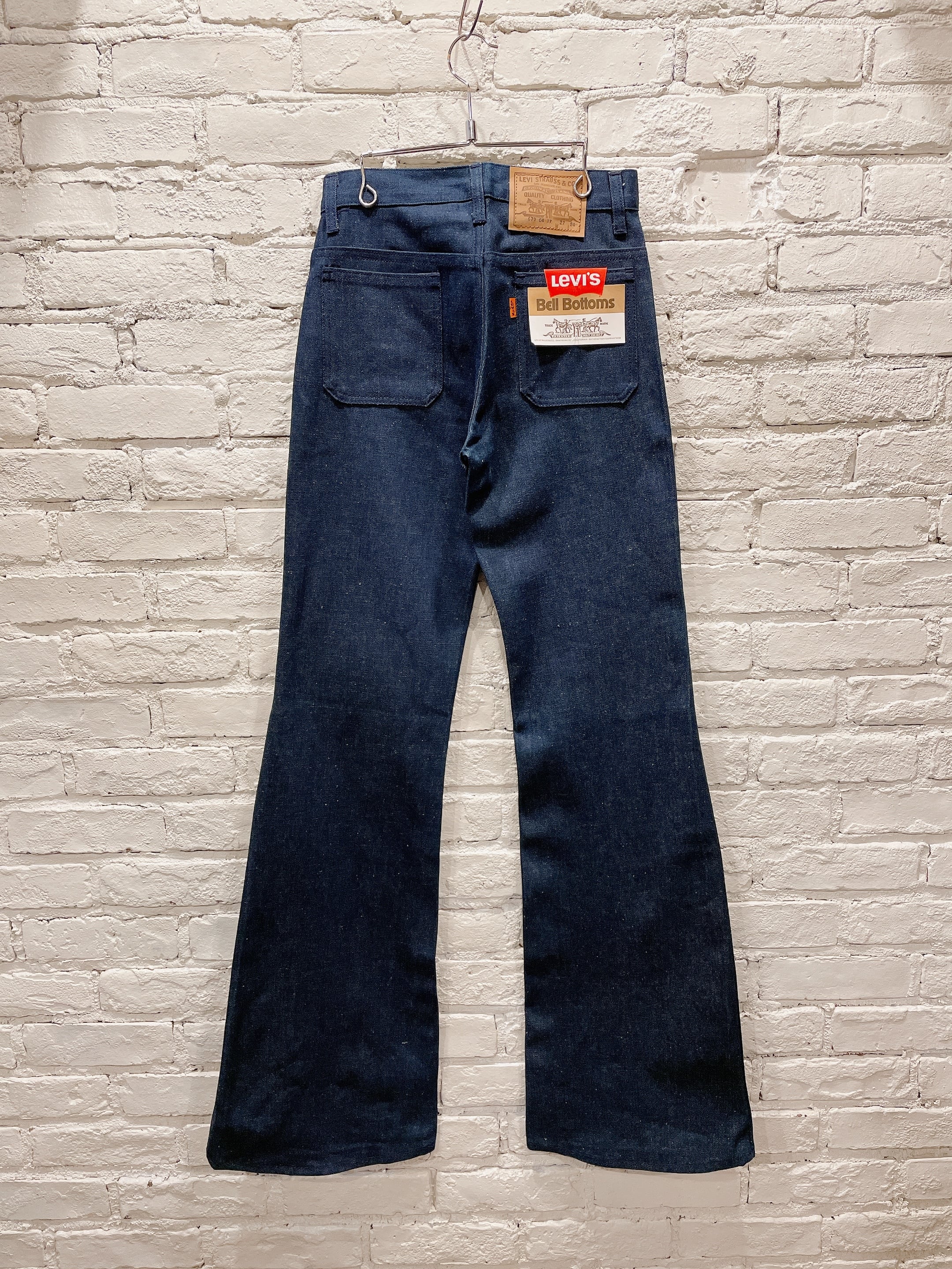 70s LEVI'S リーバイス セーラーデニムパンツ フレアパンツ-