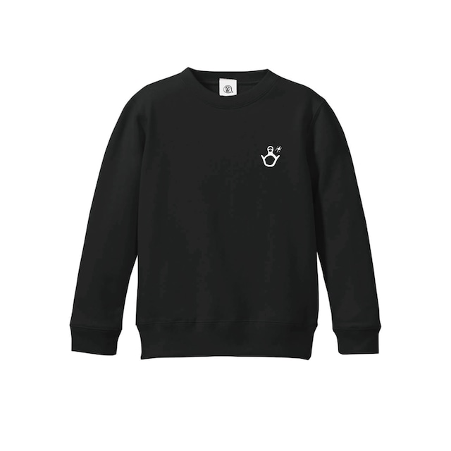 CREW NECK / BLACK