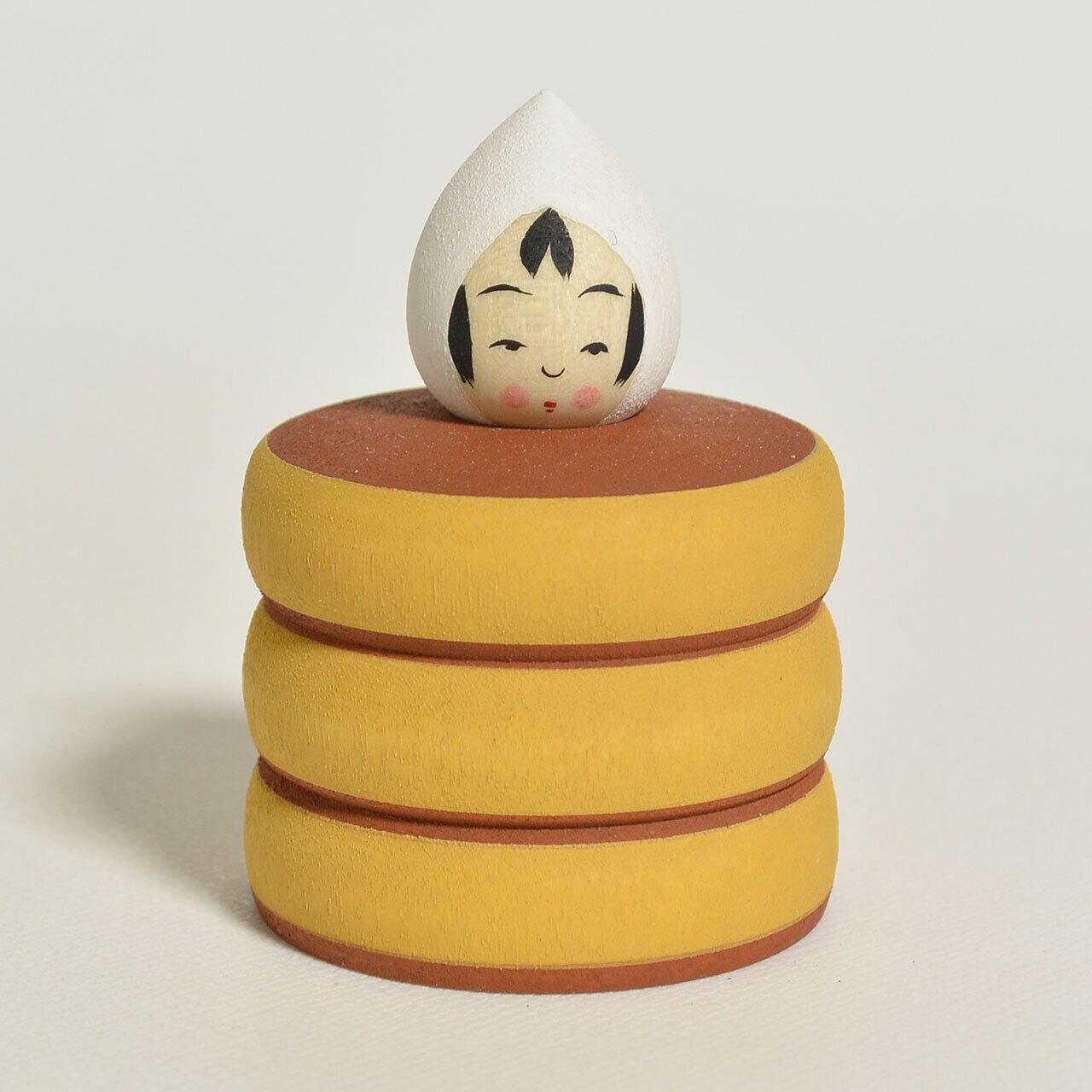 ももパフェちゃんこけし 約2寸 約6cm 鈴木明 工人（作並系）#2569