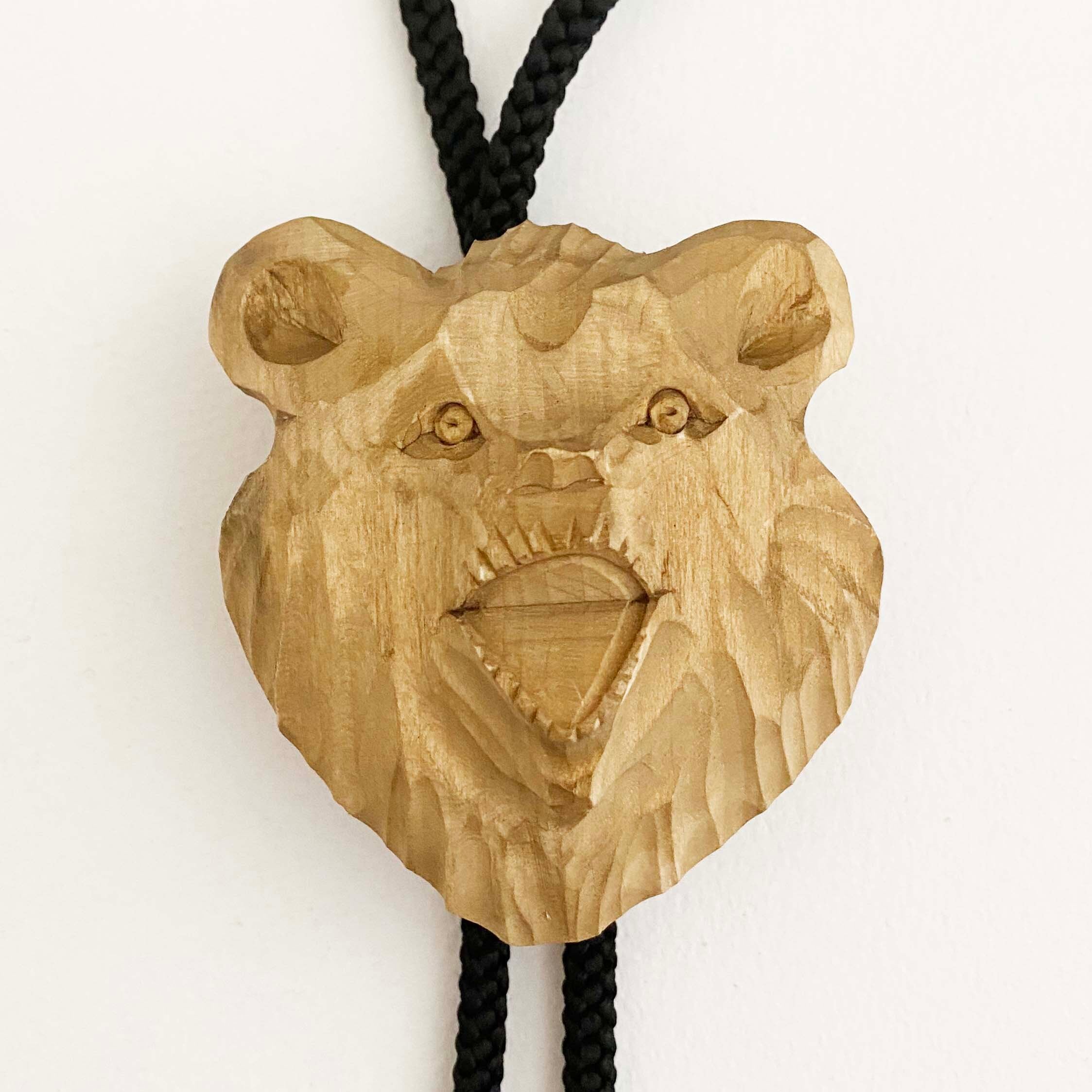 熊のループタイ / 大(ボゴロツコエ産)