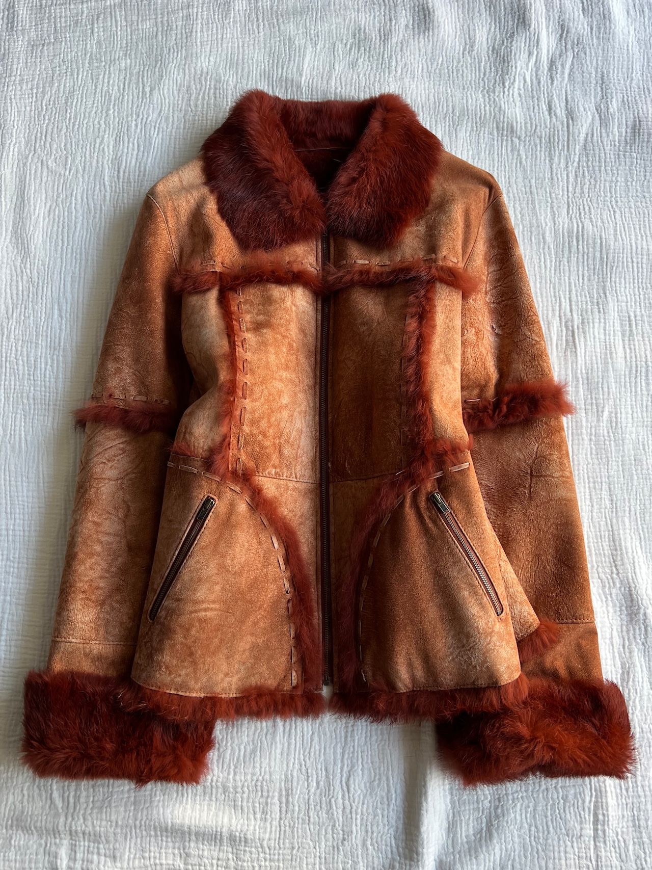 "unknown" Stitch Fur Jacket