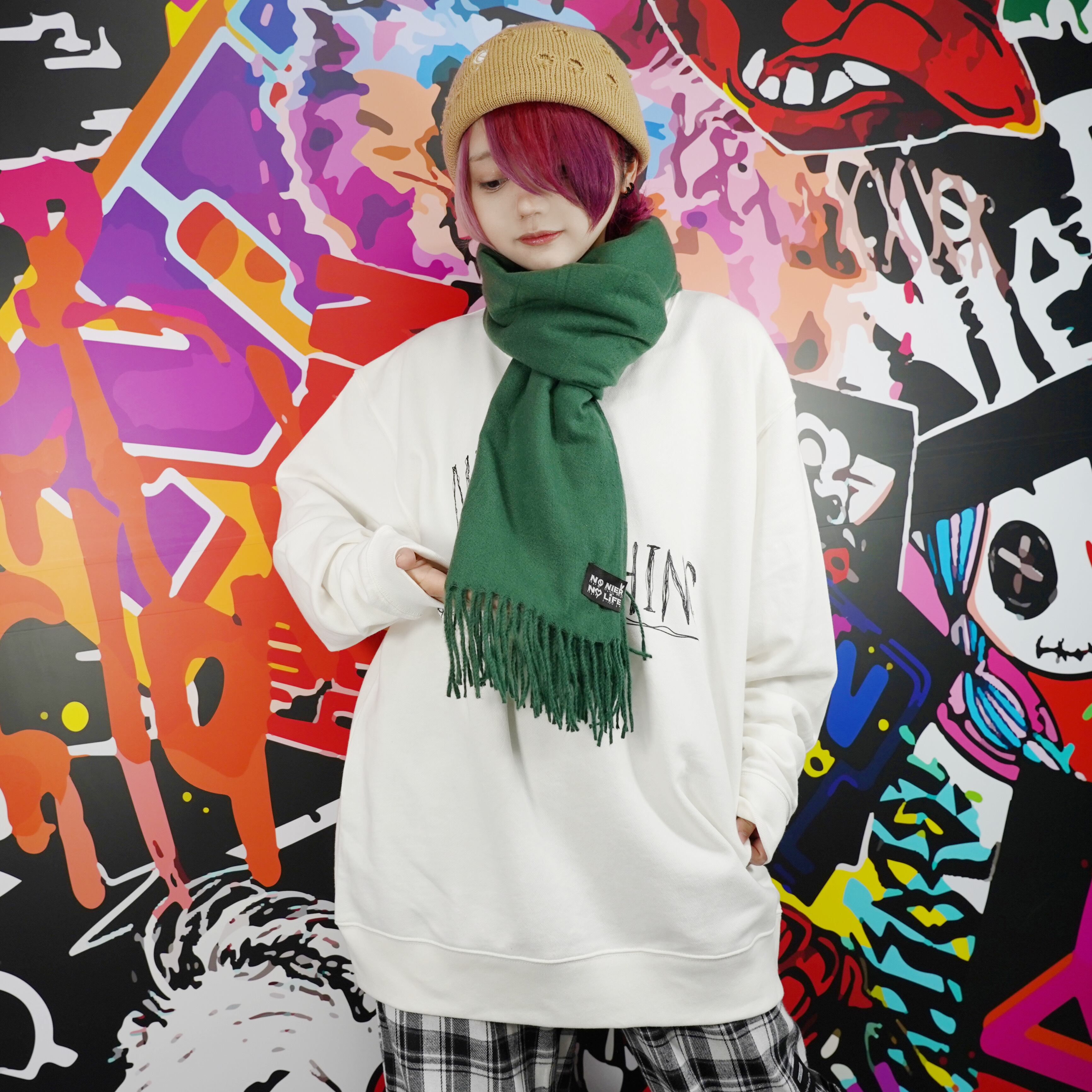 大判×多用途】NIER CLOTHING GREENストール | NIER CLOTHING