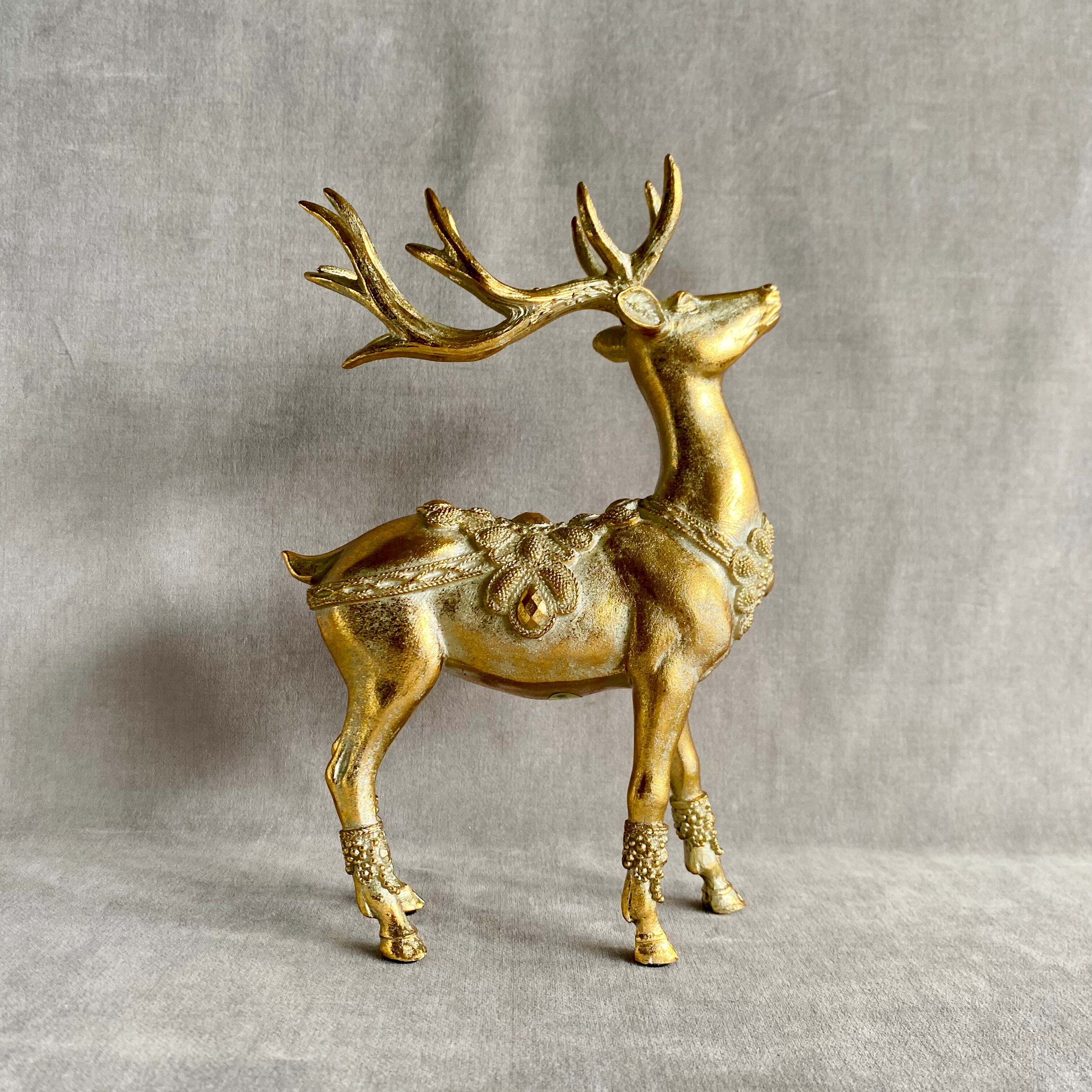 エレガント トナカイ オブジェ | ディスプレイ雑貨什器専門店 Velvety
