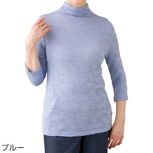 7分袖シャーリングTシャツ(婦人) 7分袖シャーリングTシャツ(婦人)