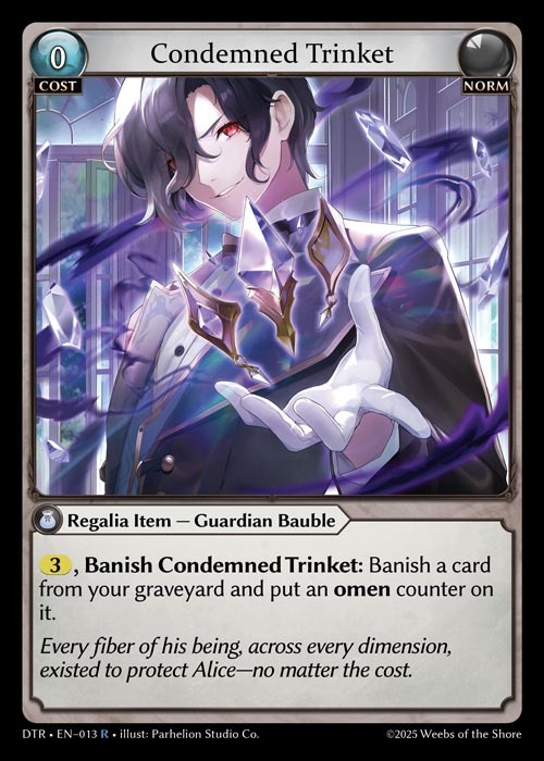 【DTR】：Condemned Trinket / DTR-013