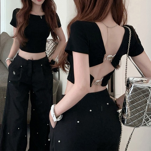 ハイウエストフレアデニムパンツ M1-0073 | Magnifique C'est la