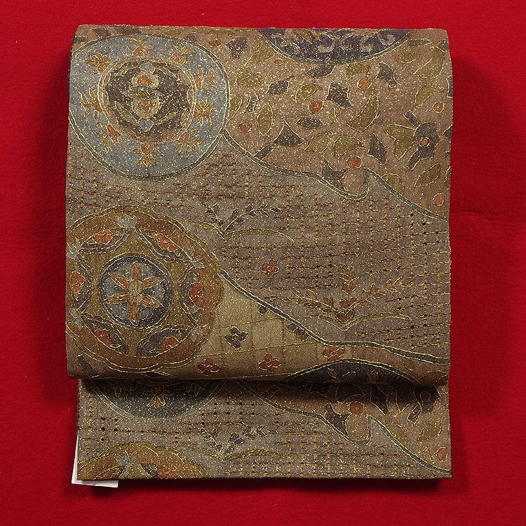 袋帯 R12101301 明綴れ 全通柄 逸品袋帯 美品 【リユース】 | kimono三鈴