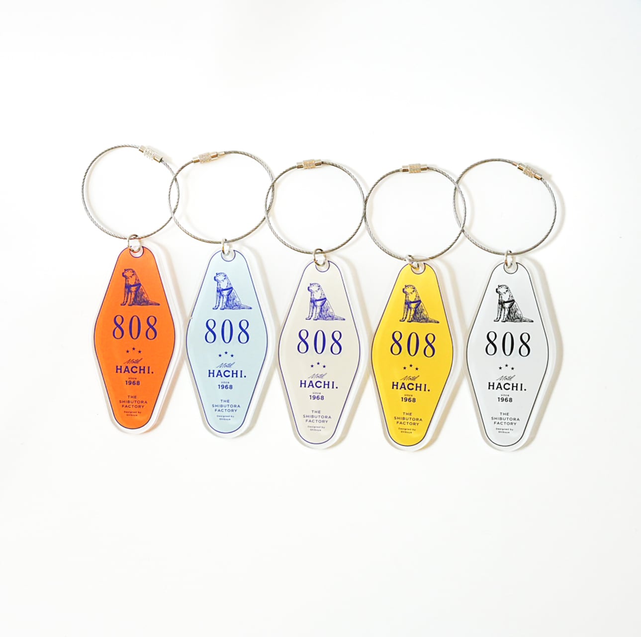 HACHI. MOTEL KEY HOLDER 808 | HACHI.THE SHIBUTORA FACTORY
