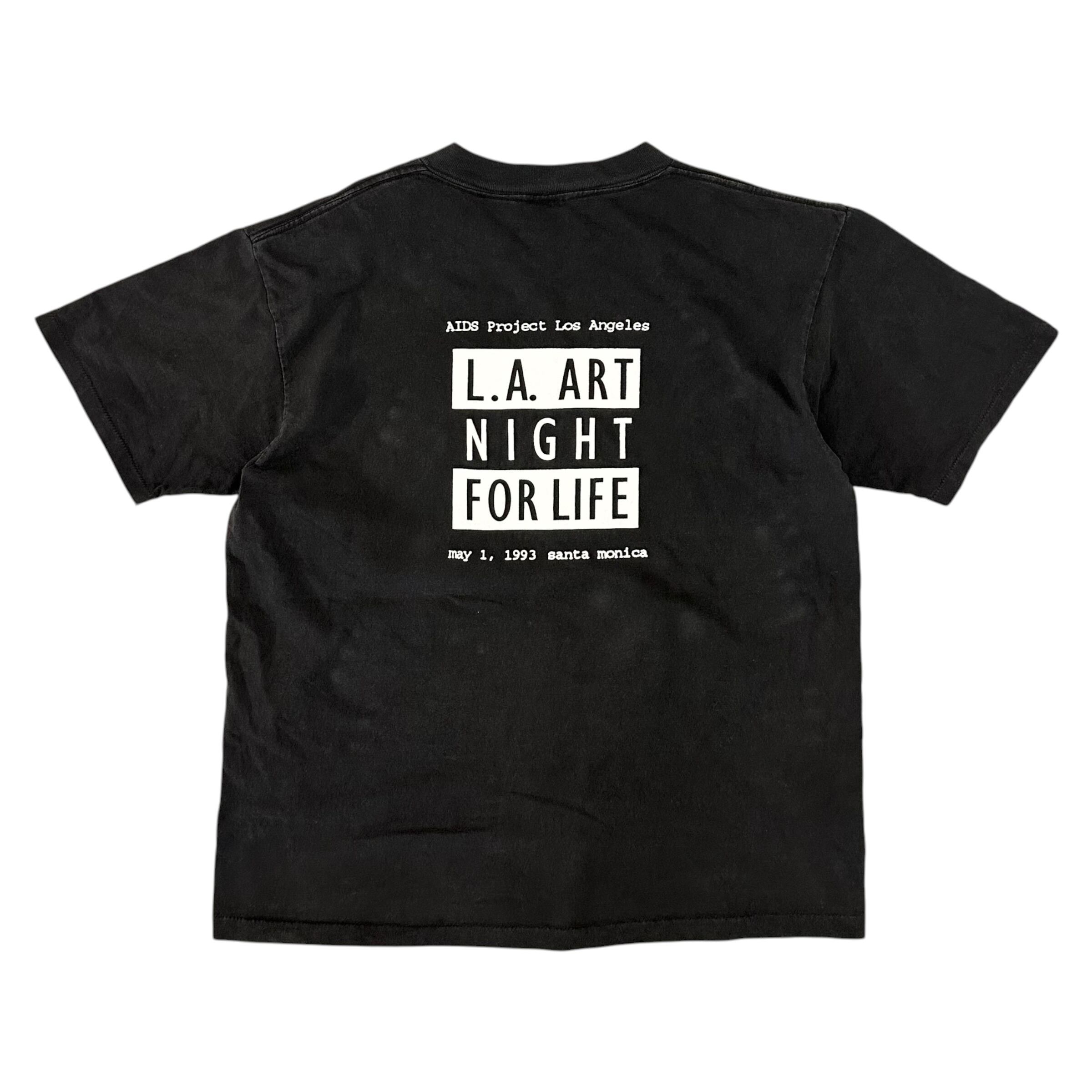 90s L.A ART NIGHT FOR LIFE T-SHIRT | BerBerJin Yuhodo