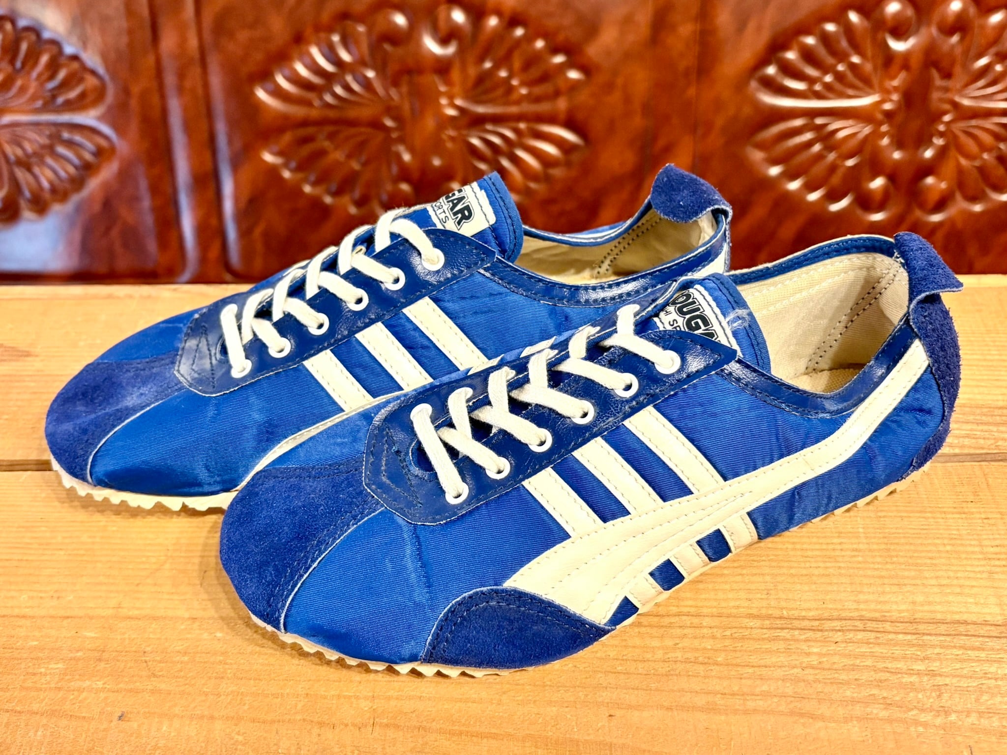 ASAHI SHOES（アサヒシューズ） COUGAR（クーガー） ナイロン ブルー