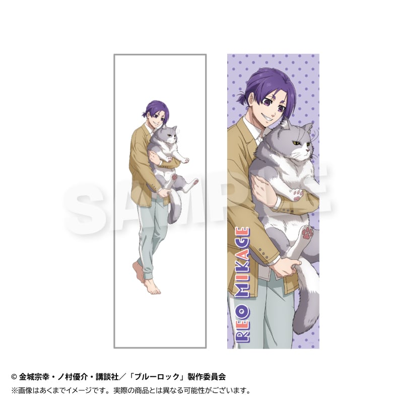ブルーロック ロングクッションカバー 猫と戯れver. | ワイワイワールド