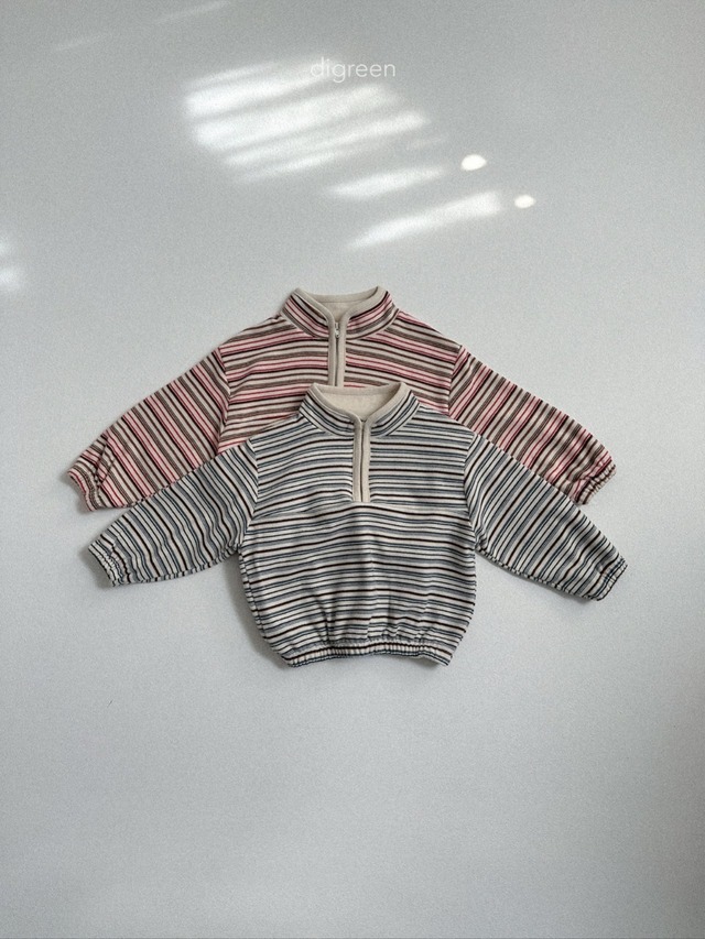 lolly half zip up【digreen】※3月中旬発送予定