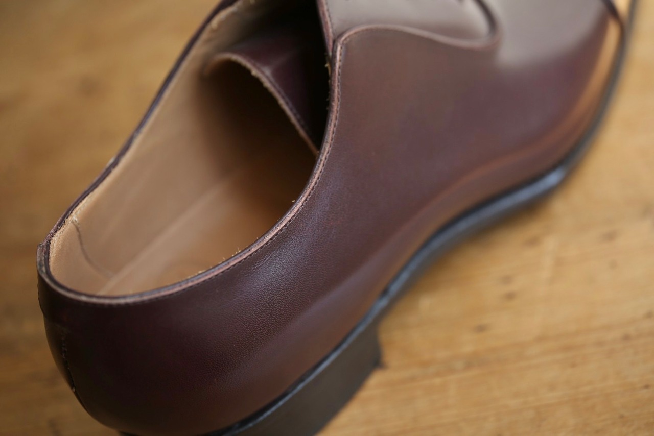 【Roberto Ugorini】注文靴 オックスフォードシューズ ダークブラウン 未使用品 Size:42eq