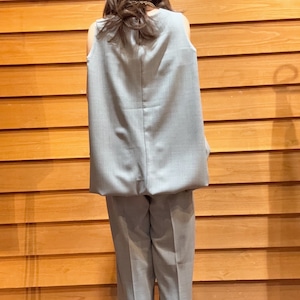 マルゴビンテージ MARGAUX VINTAGE バルーンヘムノースリーブBL