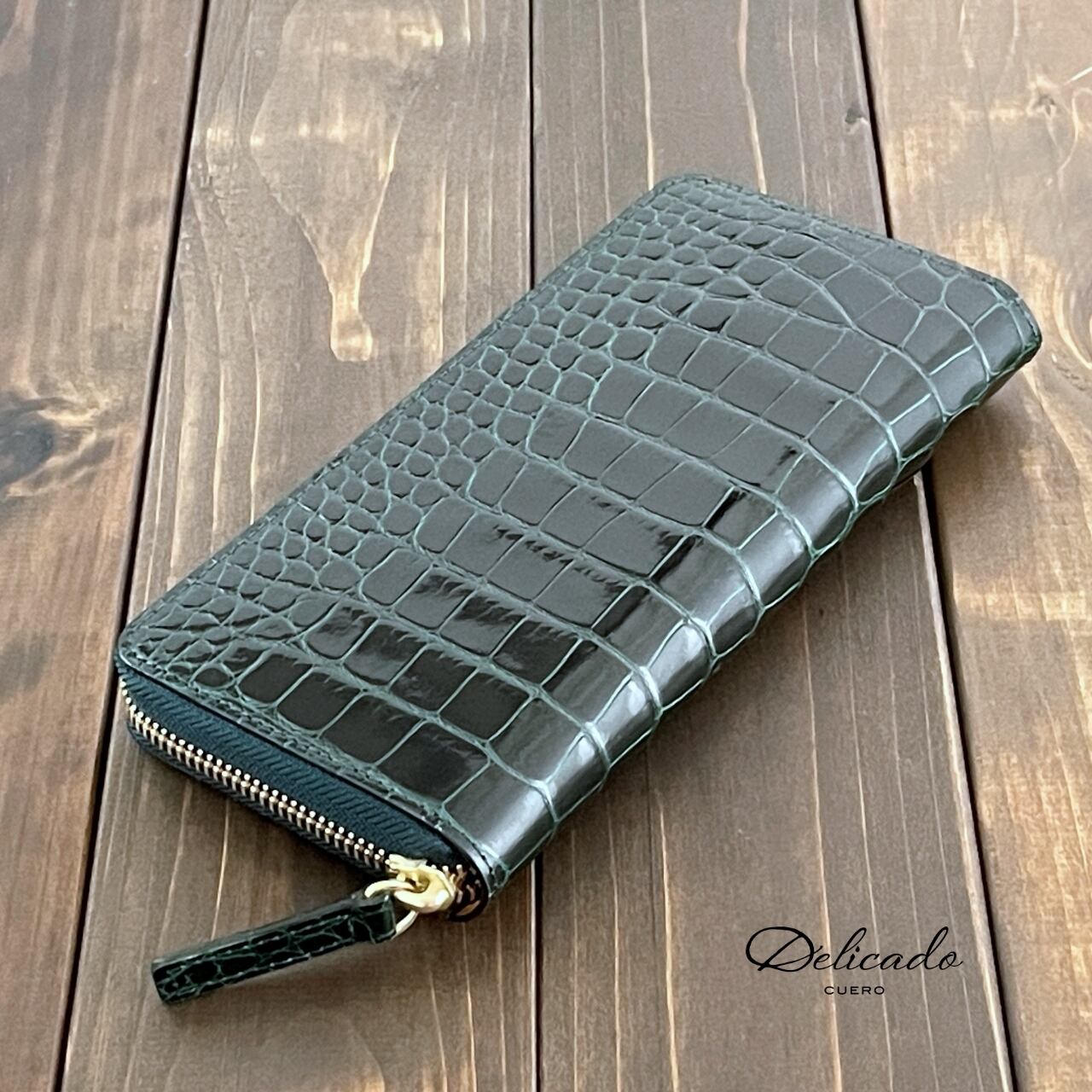 ROCADO ロカド シェルコードバン 長財布 レッド | Pay ID