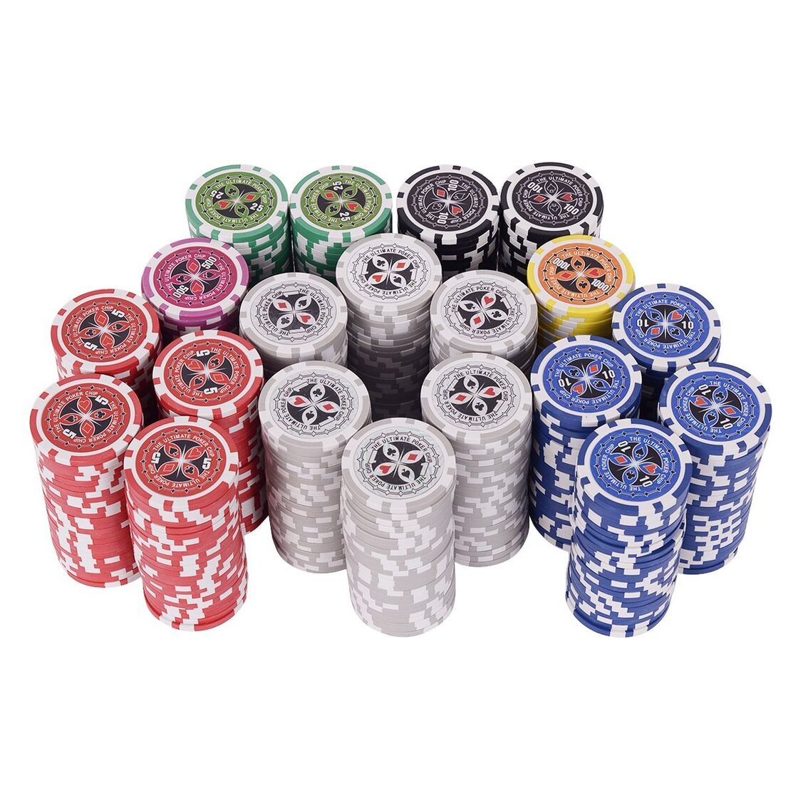 新品】ポーカーチップ500枚セット（トレー付き） すくえる