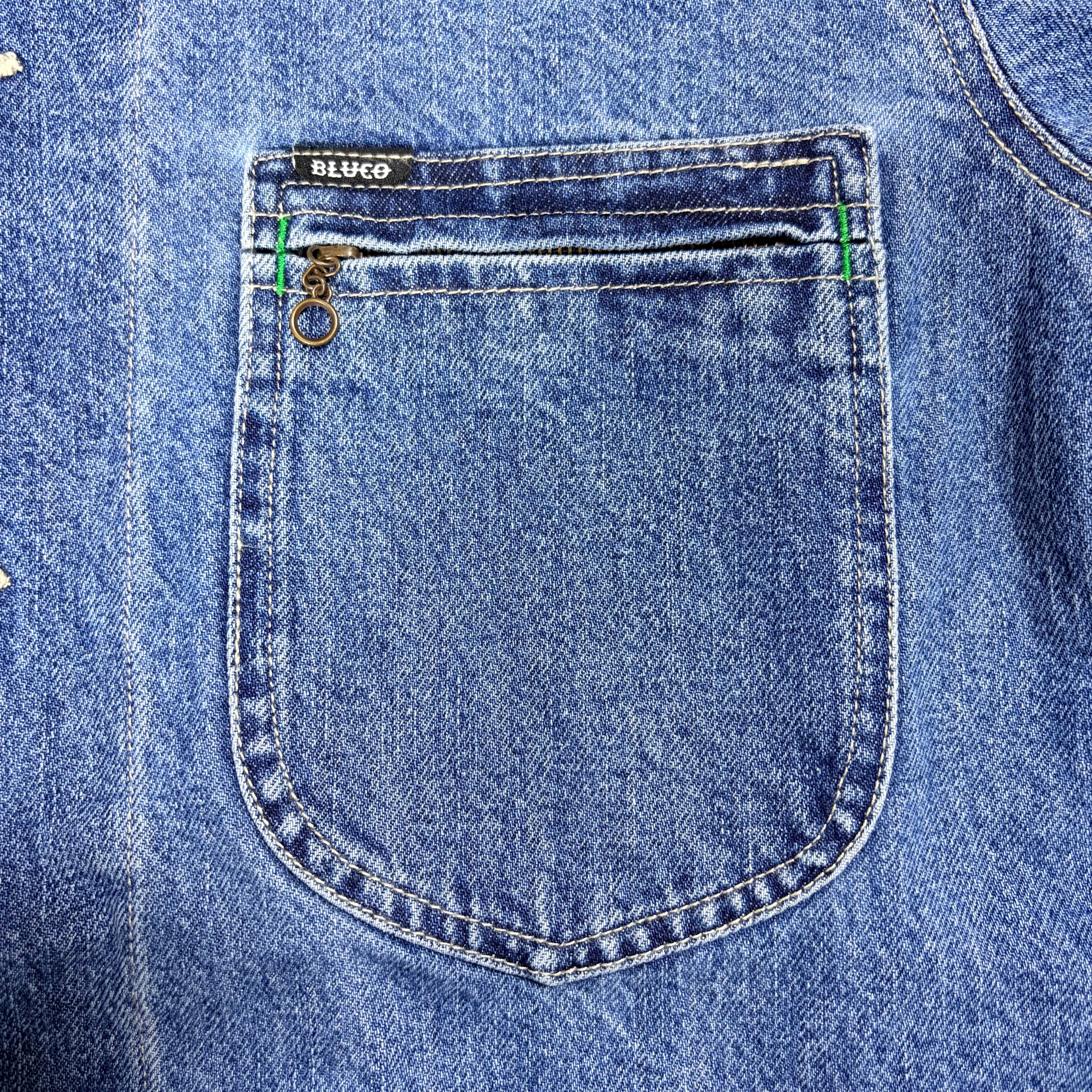BLUCO ブルコ ジャパンデニム ライニングカバーオール カイハラ 13oz