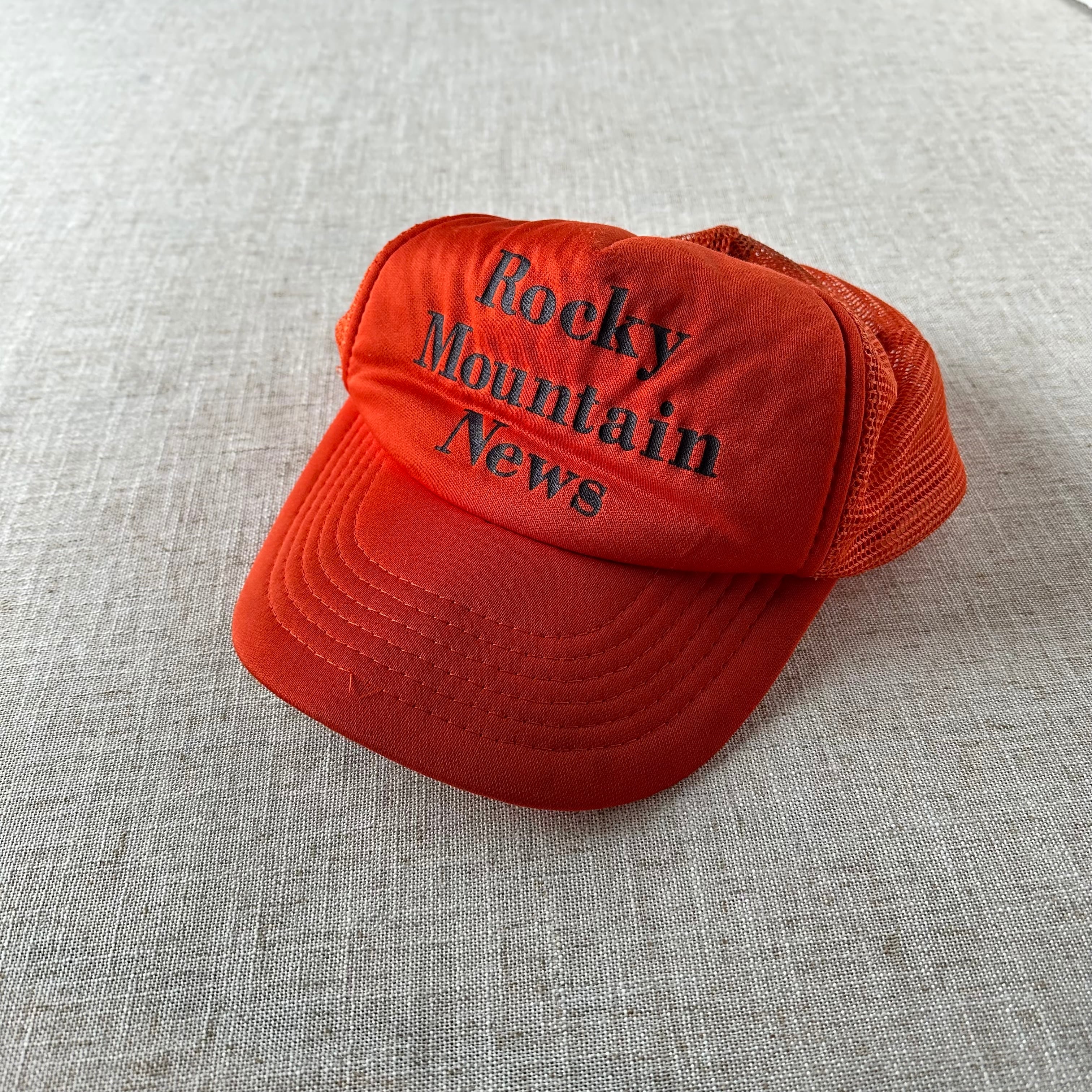 80's–90's Rocky Mountain News Mesh Cap, Free