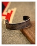 Early Southwestern Hand-Stamped Silver Plate Cuff (c. 1900-1920s)