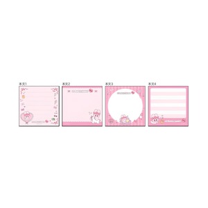 スクエアメモ　エスターバニーリトル　ピンク