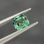 シーフォームトルマリン 6.6×6.6mm, 1.51ct, ナミビア産