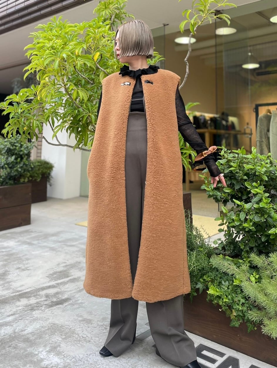 22AW】CINOH チノ / BOA GILLET | TRENTオンラインショップ 