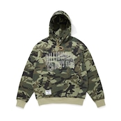 BILLONAIREBOYSCLUB/ICECREAM / Rhinestone Cotton Hoodie