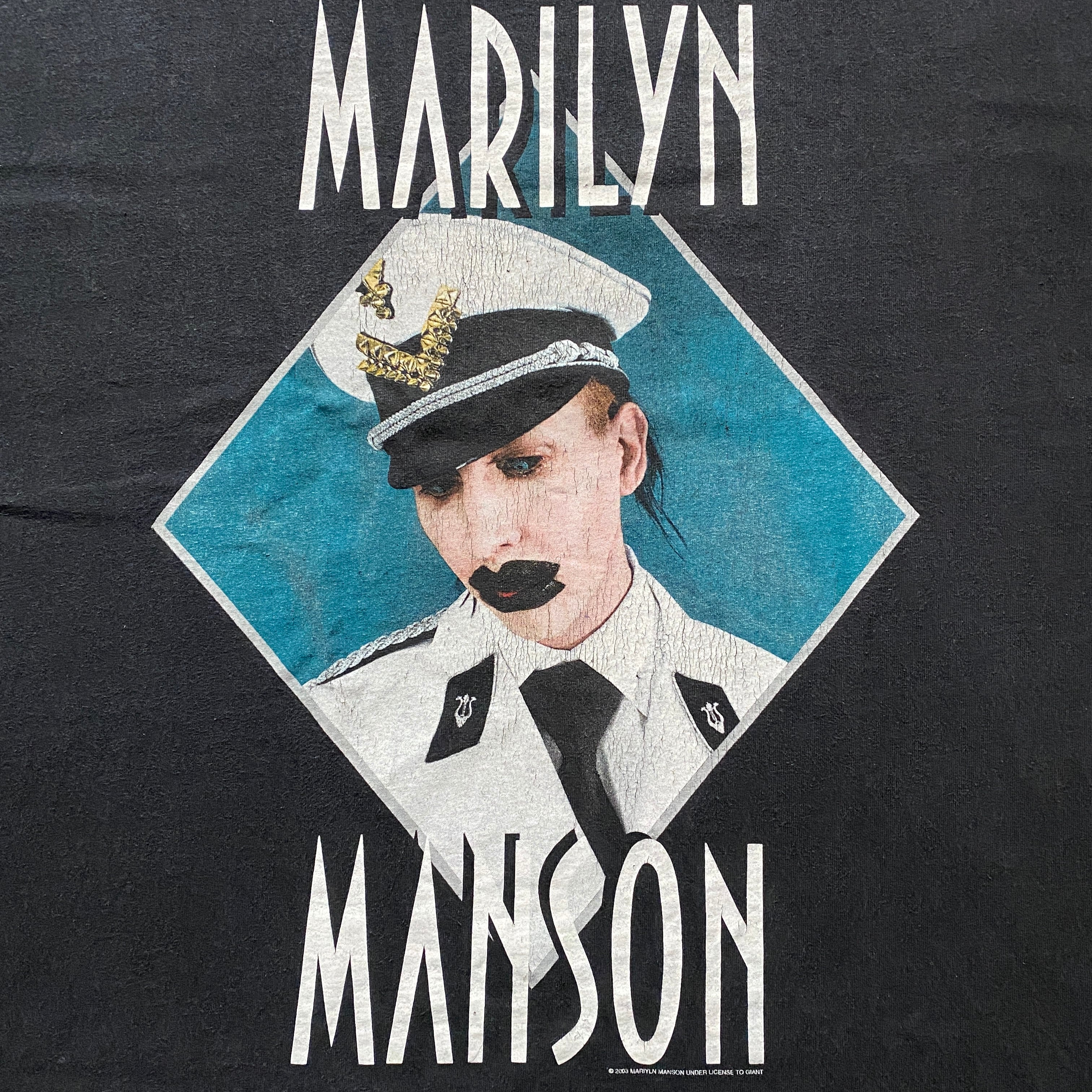 Marilyn Manson 2003 Grotesk Burlesk Band Tee XL | Vintage High Line