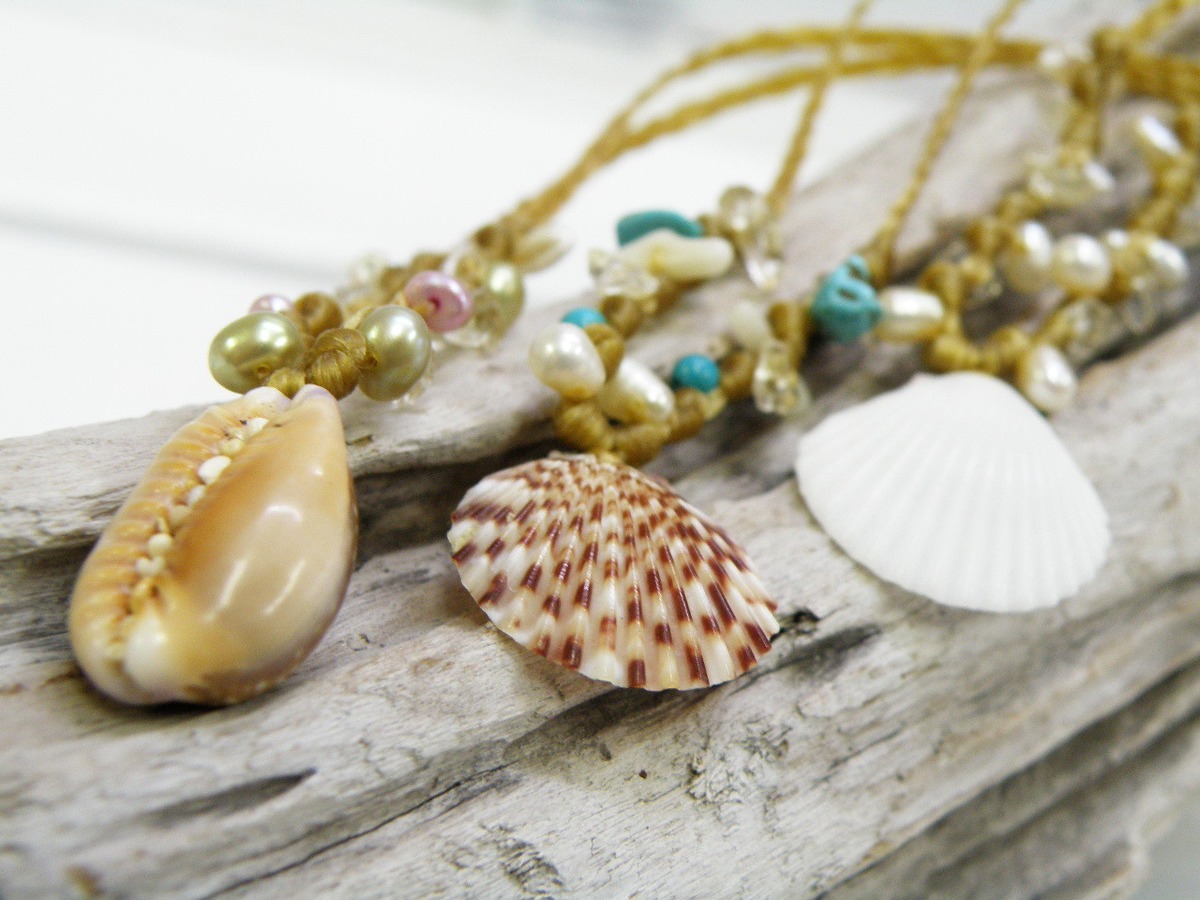 Beach Girl Jewels “Beach Girl Treasure Necklace”ビーチガール サーフガールに！【ハワイ