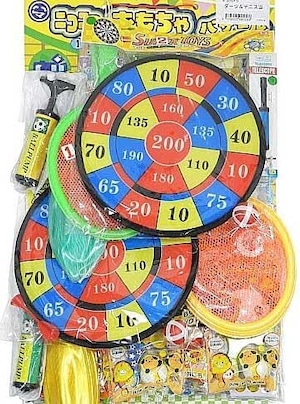 ダーツ＆テニス当て 4573205991368-1  番号クジ付  85回分+おまけ5回分　縁日玩具 縁日 お祭り 夏祭り 秋祭り パーティー景品 イベント景品 おもちゃ 玩具