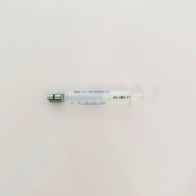 【工業・実験／研究用】　工業用注射器　５ｍｌ　中口ロック先　１本入（医療機器・医薬品ではありません）