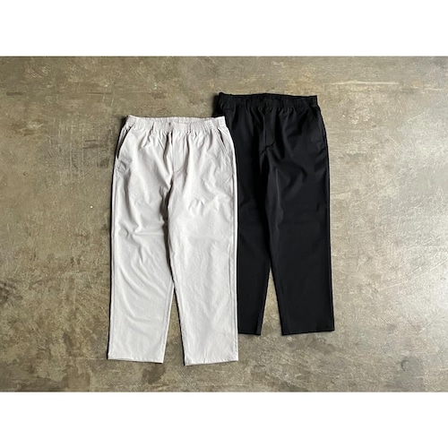 LAMOND (ラモンド) Linen Blend Semi Wide Easy Trousers