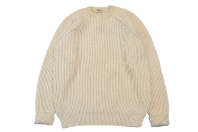 USED 80s L.L.Bean Wool sweater -Medium 01807