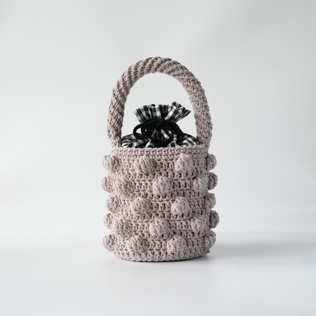 Inner bag Mini / Black Gingham Check