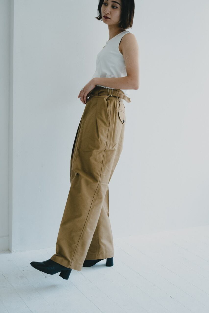 fuzzy Gurkha pants』（曖昧なズボン）モールスキン | 01u10