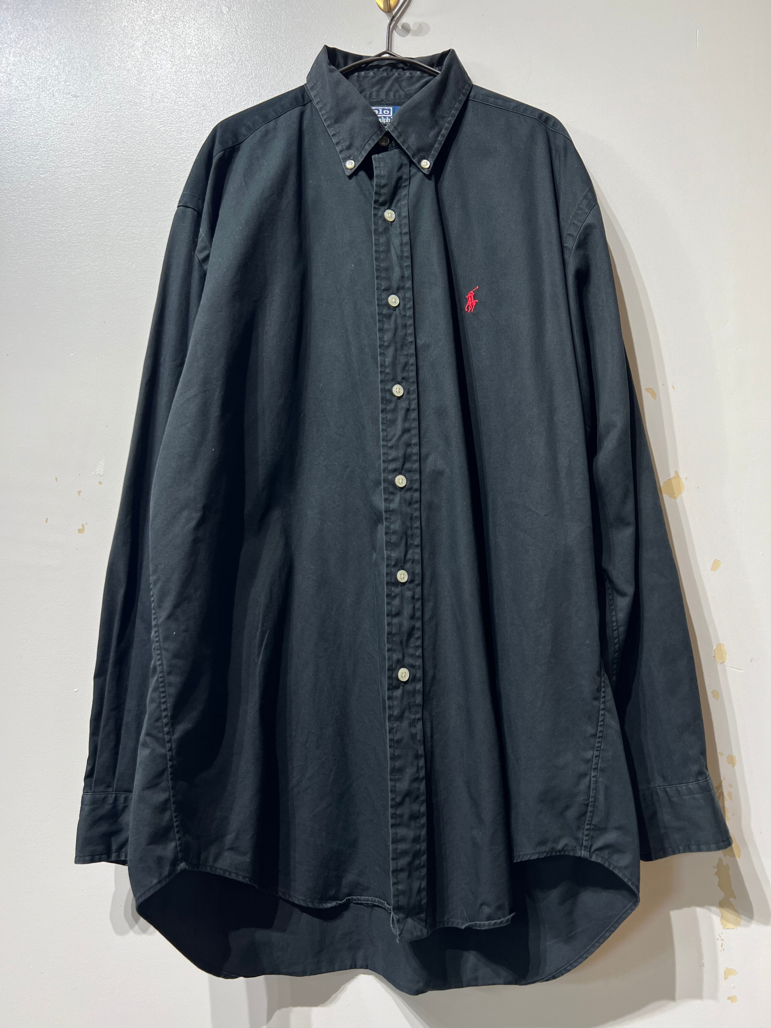 (SH1350)Polo Ralph Lauren “BRAKE” black BD shirt