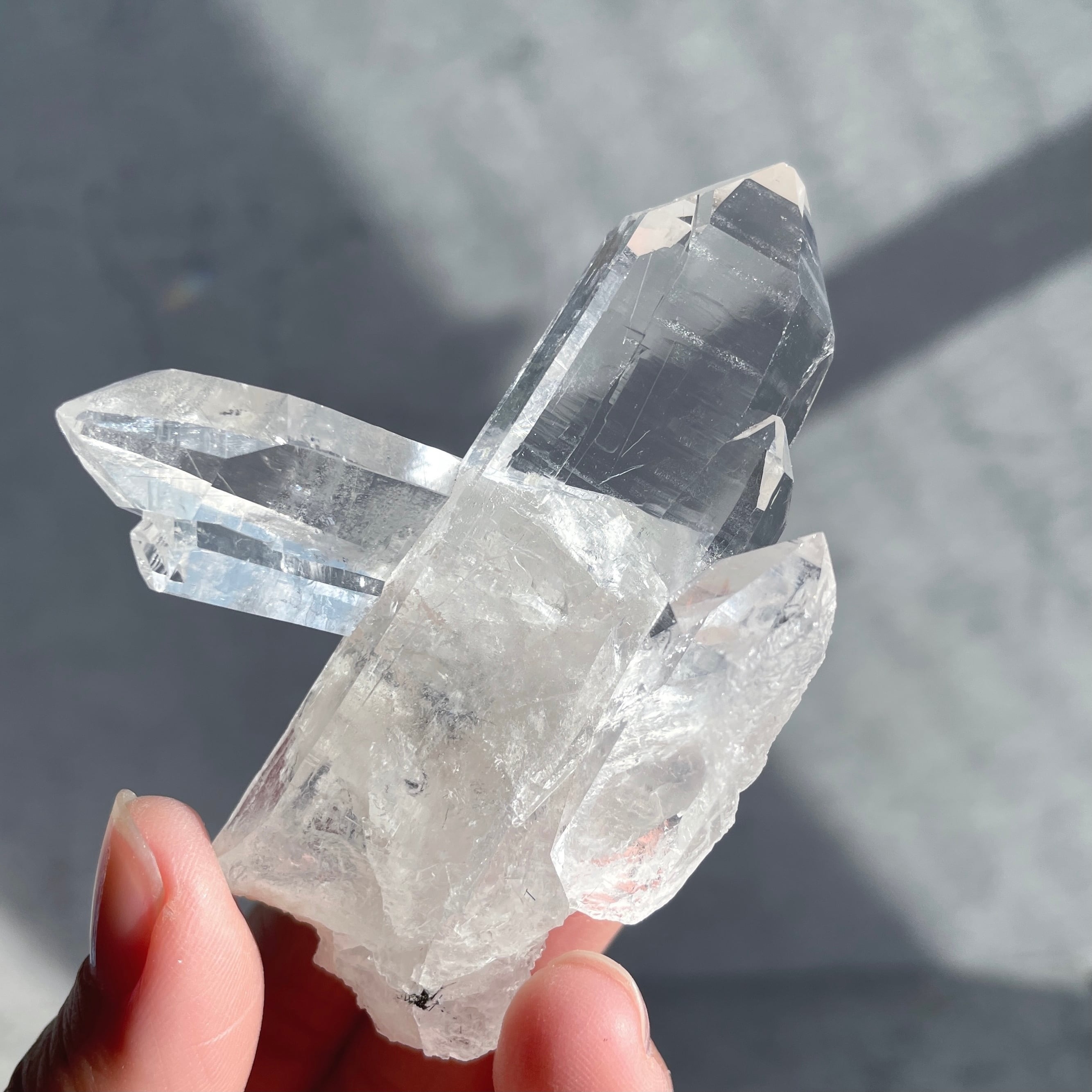 ゼコ産水晶 クリアクォーツクラスター77◇スターブラリークォーツ/ヴィジョンクォーツ/ゼコデソーザ(ゼカデソーザ)産