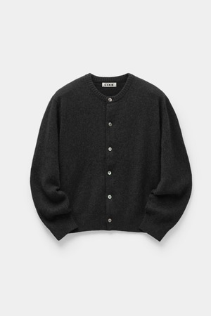 [COOR] Raccoon Crop Round Cardigan (Black) 正規品 韓国ブランド 韓国通販 韓国代行 韓国ファッション クール クーア クアー 日本 店舗