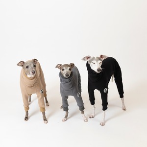 シルキーボンバーヒートロンパース　gray / イタグレ服