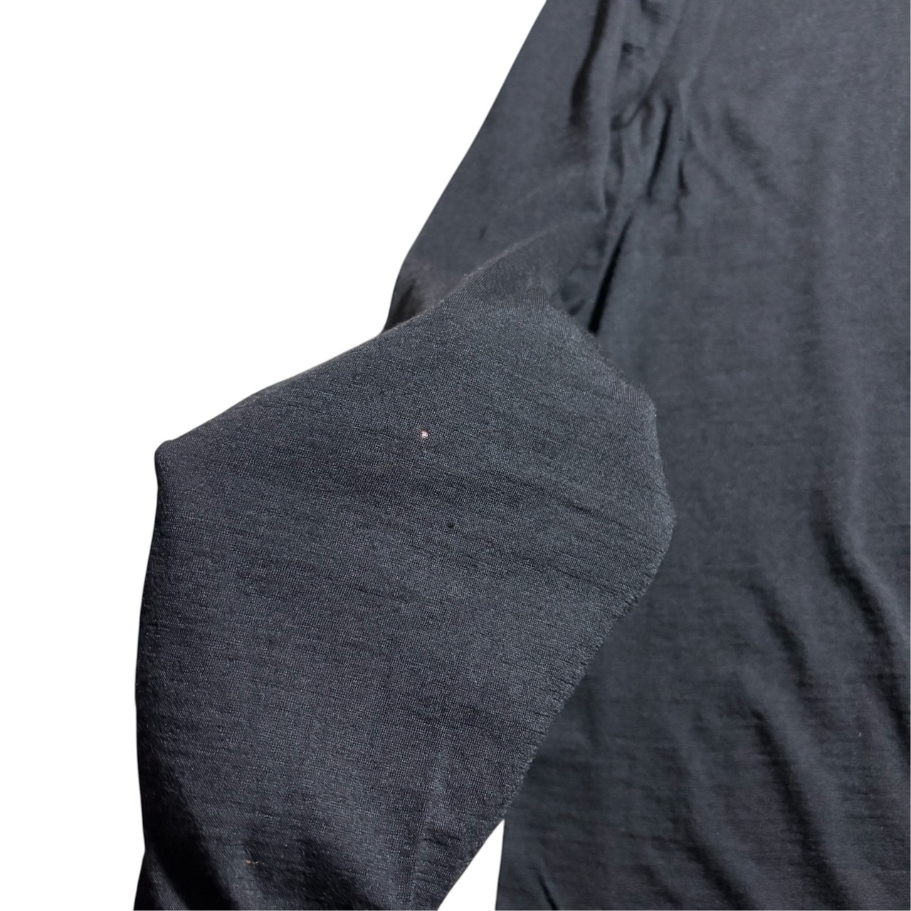 vintage GIANNI VERSACE black knit polo