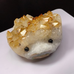 3.シトリンクラスター・ハリネズミ