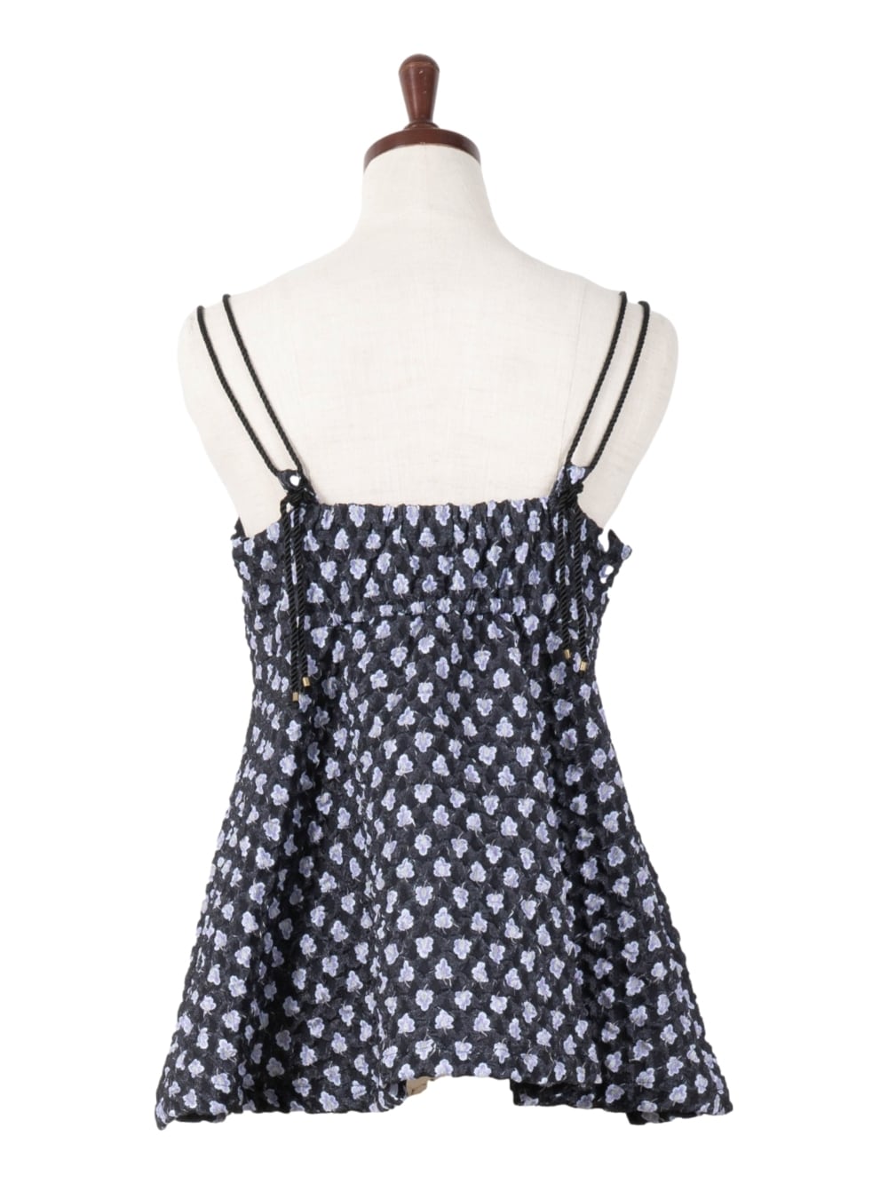 FRAGA（フラガ）ふくれジャガードキャミソール B/BLACK | Masaco Teranishi