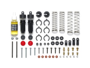 【特価処分】タミヤ R/C SPARE PARTS SP-520 C.V.A.ダンパーショート (II) ブラック