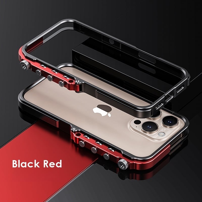 ◇iPhone16/15/14/13/Pro/Pro Max/Plus◇ Aluminum Alloy Bumper Phone
