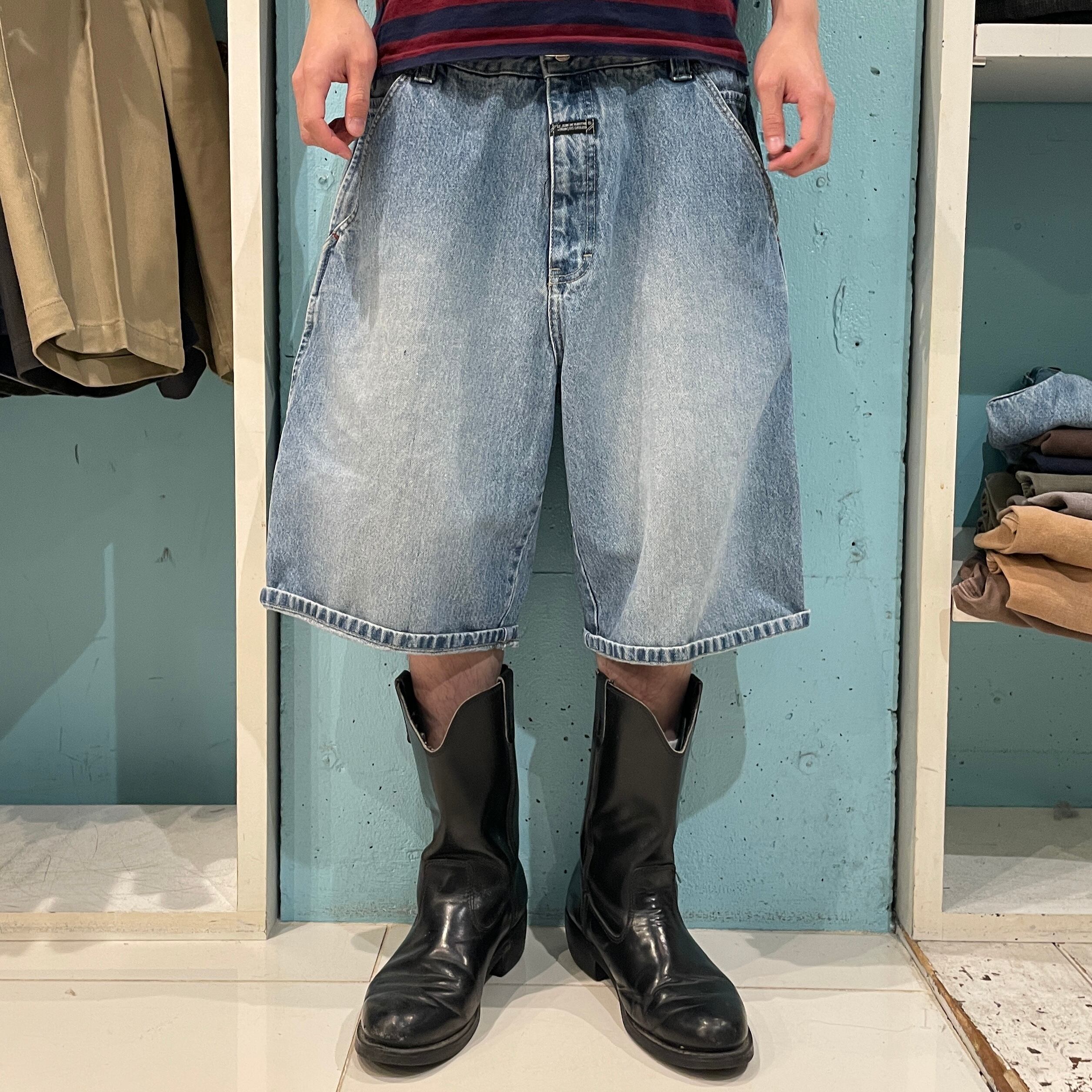 00's MARITHE＋FRANCOIS GIRBAUD Baggy Denim Jorts | Banny