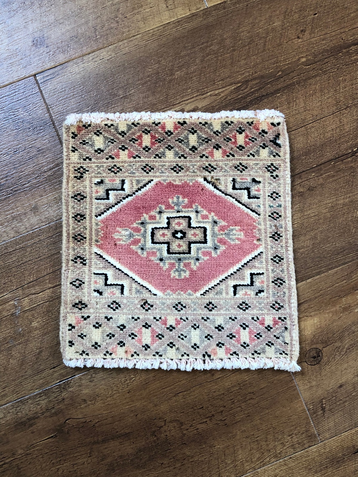Vintage mini rug mini011 | chai candle