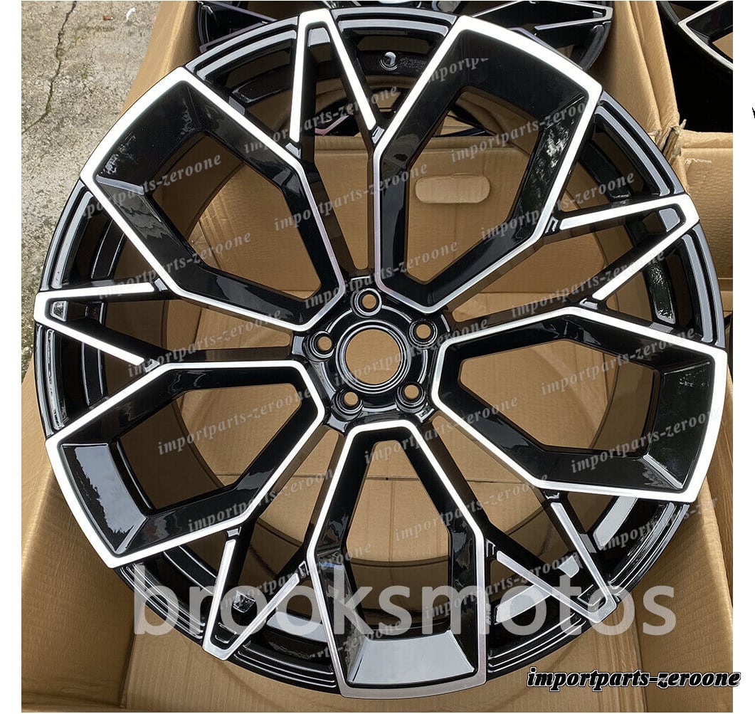 21インチ ニュースタイル ホイール アウディ a7 21x9.5 21x10.5 4 個