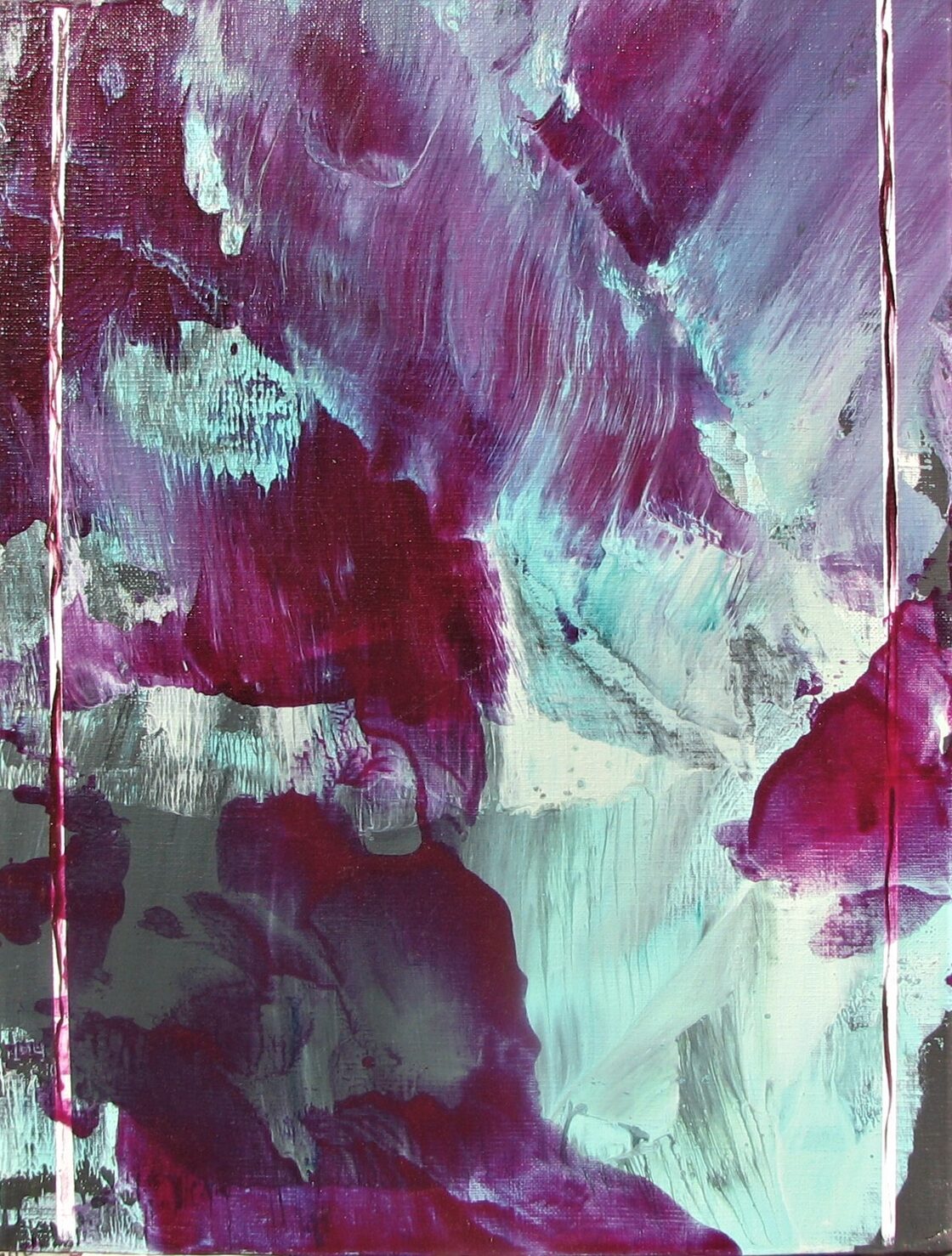 ☆ブラッシュストロークの現代美術作家,大澤哲郎「untitled to-193」6 
