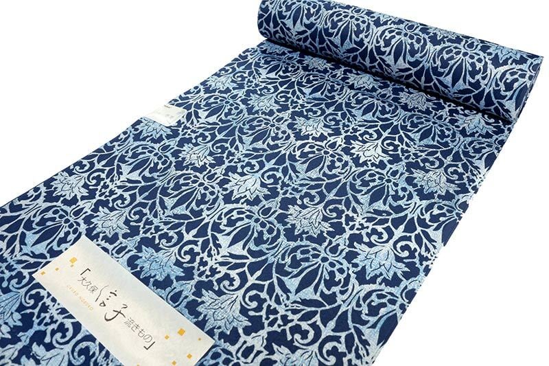 新品】東レシルック 奏美 着物反物 東レシルック 奏美 小紋柄反物-No