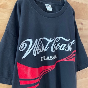 【ALSTYLE】West Coast ロゴ プリント Tシャツ XL ビッグサイズ US古着 アメリカ古着